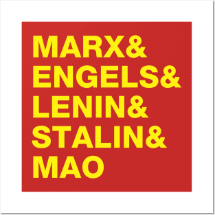 Communist Leaders Posters and Art